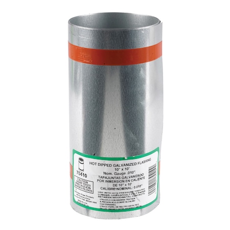 Amerimax Home Products Amerimax 10 in. W X 10 ft. L Galvanized Steel Valley Flashing Silver 70410